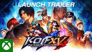 The King of Fighters XV  Launch Trailer [upl. by Ahsiekar]