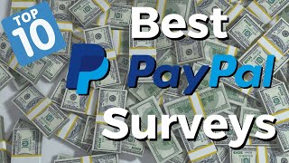 10 Best Legit Survey Sites That Pay Through PayPal Start Earning Today [upl. by Sadick279]