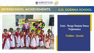 Sarvottamites achievement at the GD Goenka Interschool Competition [upl. by Edra]