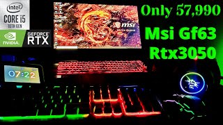 MSI GF63 Thin i5 10500H RTX 3050 REVIEW AFTER 3 MONTHS [upl. by Victorine]