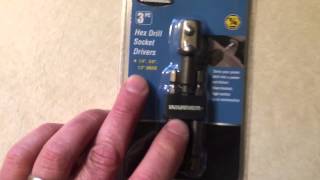 How To Turn Cordless Drill Into a Nut Driver  Great Product [upl. by Kaazi]