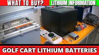 Golf Cart Lithium Battery Overview [upl. by Pomcroy]