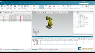 Tecnomatix Process Simulate  Fanuc Robot IO Control [upl. by Isolda]