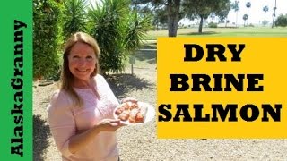 How To Dry Brine Salmon Masterbuilt Electric Smoker [upl. by Hollie]