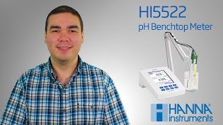 How to Use the Hanna HI5522 Laboratory Benchtop pH Meter [upl. by Ynez]