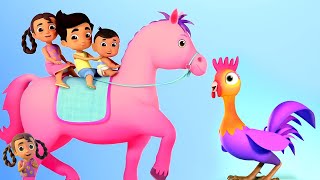 Kukdoo Koo Hindi Poem कुकड़ू कु Hindi Kids Songs and Nursery Rhymes [upl. by Goldarina680]