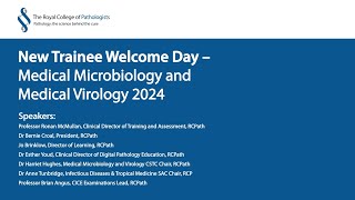 New Trainee Welcome Day 2024  Medical Microbiology and Medical Virology [upl. by Aenat]