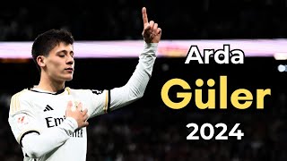 Arda Güler 2024 ● Goals amp Skills  HD [upl. by Reinnej327]