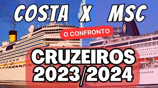 CRUZEIROS 20232024 MSC OU COSTA COMO PAGAR MAIS BARATO [upl. by Anelle780]