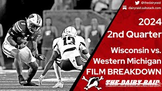 Wisconsin vs Western Michigan 2024 2nd Quarter Breakdown  The Dairy Raid [upl. by Baniez]