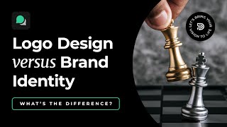 Logo Design vs Brand Identity  Whats the difference [upl. by Clementine]