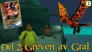 GREVEN AV GRAL  Kaptein Sabeltann og Grusomme Gabriels Forbannelse PC Del 2  Norsk Retrogaming [upl. by Caralie]