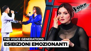 Esibizioni che hanno commosso i coach di The Voice  Compilation [upl. by Stanhope]