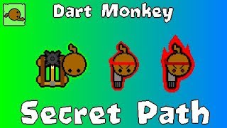 Dart Monkey Secret Upgrade Path Guide Bloons TD X [upl. by Asiled]