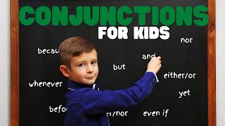 Conjunctions for Kids  Learn about coordinating correlative and subordinating conjunctions [upl. by Foscalina]