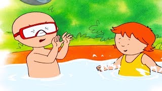 Caillou English Full Episodes  Caillou in the Paddling Pool  Cartoon Movie  Cartoons for Kids [upl. by Codee]