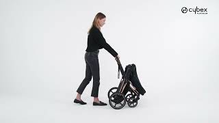 How to Fold your ePRIAM I ePRIAM Stroller I CYBEX [upl. by Remsen]