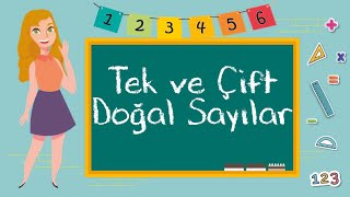 3 Sınıf  Tek ve Çift Doğal Sayılar [upl. by Sculley460]