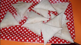 How to wrap samosa [upl. by Ennoved]