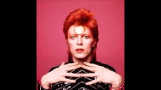 David Bowie  Space Oddity lyrics HQ RIP [upl. by Ardnuhsed307]