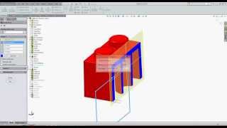 Creating Section Views in SolidWorks [upl. by Okiam]