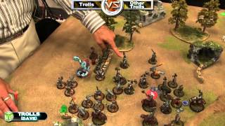 Trollbloods vs Trollbloods Warmachine Battle Report  Warmachine League Game 11 [upl. by Maddocks]