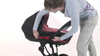 Quinny Carrycot  How to install [upl. by Eelaras]