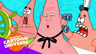 50 LOL Moments with Patrick Star 😂  SpongeBob  Nicktoons [upl. by Merilee]