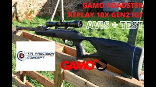 PRÉSENTATION  TEST GAMO ROADSTER REPLAY 10X IGT GEN 2 [upl. by Ocirled]