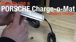 Porsche Battery Charger  How To Use It [upl. by Betti]