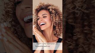 Elegant Short Curly Hairstyles to Boost Your Confidence [upl. by Anerahs644]