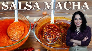 How to make rich and flavorful salsa macha  Chili paste recipe  Villa Cocina [upl. by Eudoca]