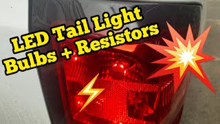 How To Install LED Tail Light Bulbs on 20142018 Silverado Upgrade [upl. by Eelarol]