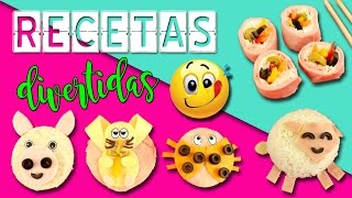 Recetas SANAS y FÁCILES para niños  SALUD y alimentación INFANTIL [upl. by Nueovas]