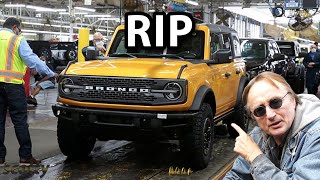 Ford’s CEO Just Shut Down Production of the New Ford Bronco [upl. by Eustatius]