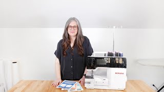 BERNINA L 890 Garment Sew Along with Grainline Studio Part 1 Introduction [upl. by Arriek]