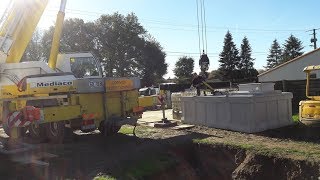 Citerne eau de pluie 10000 litres en beton [upl. by Asirrak60]