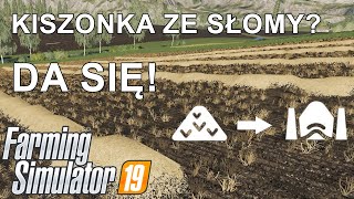 Farming Simulator 19  Jak zrobić kiszonkę ze słomy [upl. by Dougie]