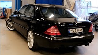 Mercedes V8 diesel amazing sound [upl. by Ahsehat]