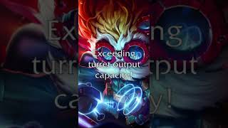 EN Heimerdinger  quotExceeding turret output capacityquot  Attack voice line [upl. by Llewellyn]