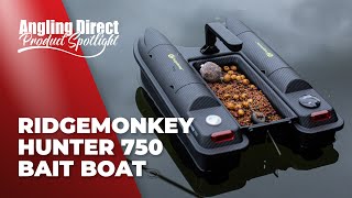 RidgeMonkey Hunter 750 Bait Boat  Product Spotlight [upl. by Dittman]