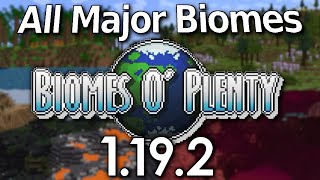 BIOMES O PLENTY FOR BEDROCK  Plenty O Biomes MCBE Addon showcase ep 5 [upl. by Jeana]