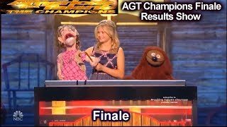 AMERICAS GOT TALENT FINAL SHOW AND RESULTS DARCY LYNNE VS ANGELICA HALE [upl. by Annod433]