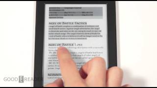 Amazon Kindle Paperwhite 2 PDF Experience [upl. by Ortrud]