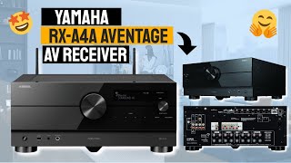 Yamaha Dolby Atmos Home Theater AV Receiver  RX A4A Aventage Review [upl. by Shannan758]