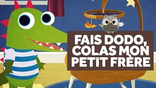 Fais Dodo Colas Mon Petit Frère  Comptines pour Bébé  Le Monde Des Zibous [upl. by Most706]