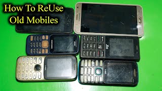 Awesome 2 Uses Of Old Damaged Mobile Phones [upl. by Katuscha]