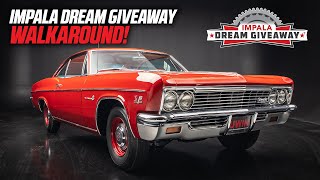 1966 Chevy Impala 427 Big BlockReview amp Walk Around Video from Impala Dream Giveaway [upl. by Hausner]