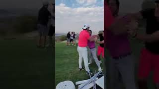 Pelea en campo de golf [upl. by Amzu]