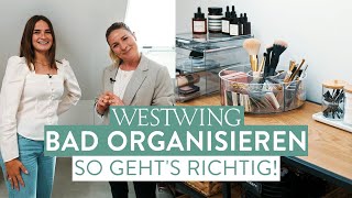 Tutorial  Bad Organisieren  Tipps für mehr Ordnung im Badezimmer [upl. by Just]